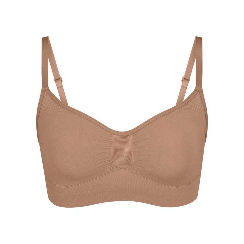 SKIMS NWT Seamless Sculpt Bralette in the color Sienna size XXS